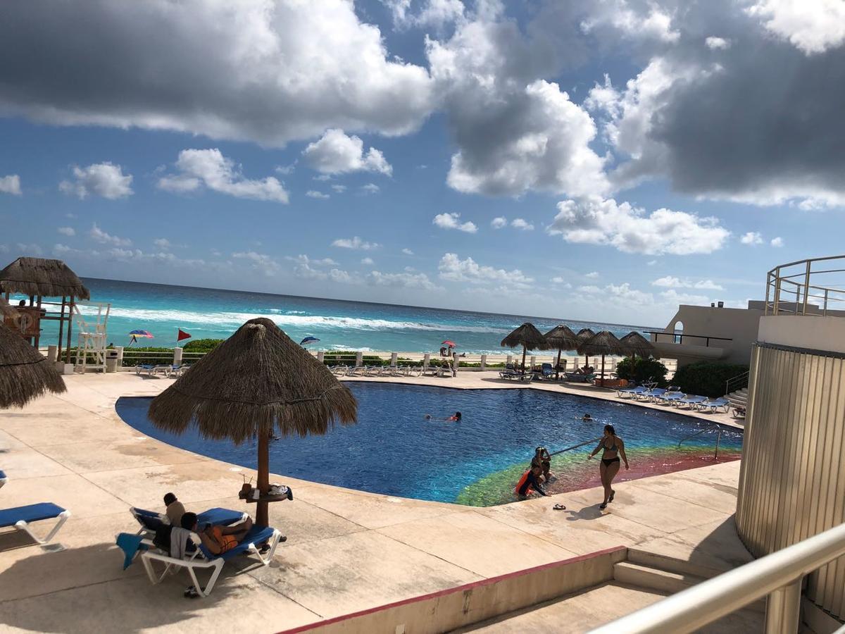 Marlin Turquesa Hospedaje A Pie De Playa Cancun Bagian luar foto